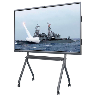 교육부를 위한 65 인치 4k 결의안 터치 스크린 인터랙티브 화이트보드