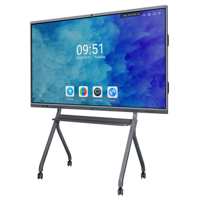 현명한 대화식 터치 스크린 화이트보드를 가르치는 65 인치 4K LCD 스크린