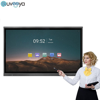 IR UHD LCD는 배워 학생들을 위한 상호 작용하는 전자칠판을 이끌었습니다